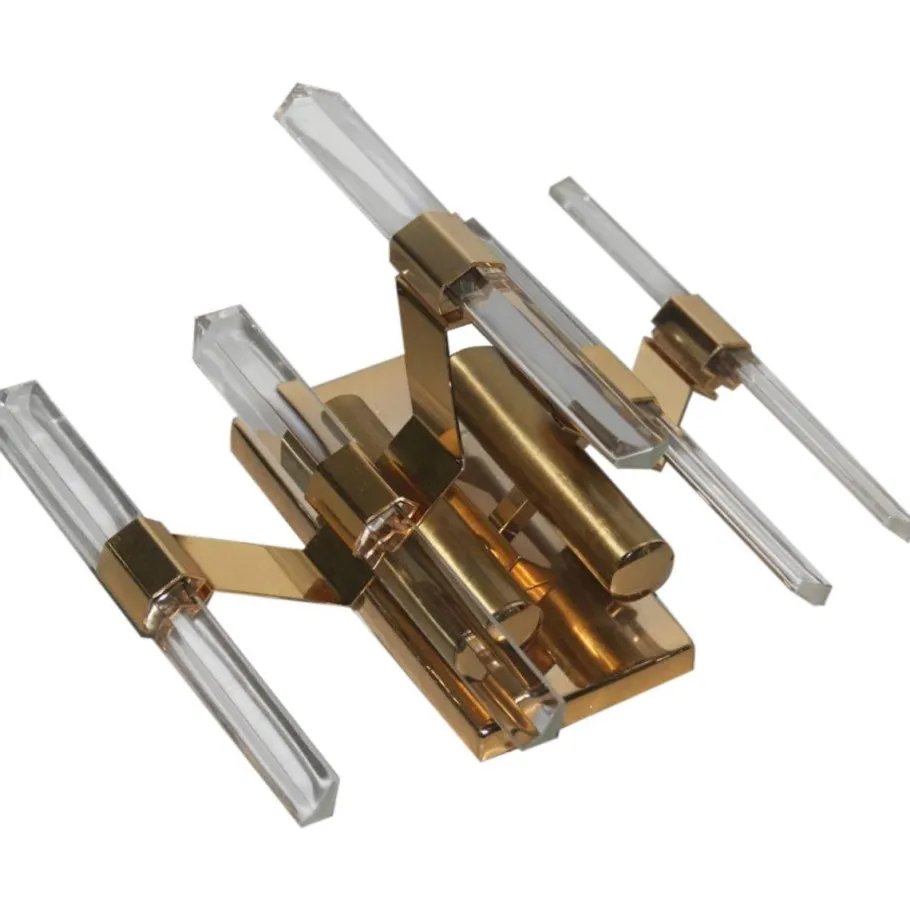 Best Pamono Vintage Sconce by Gaetano Sciolari