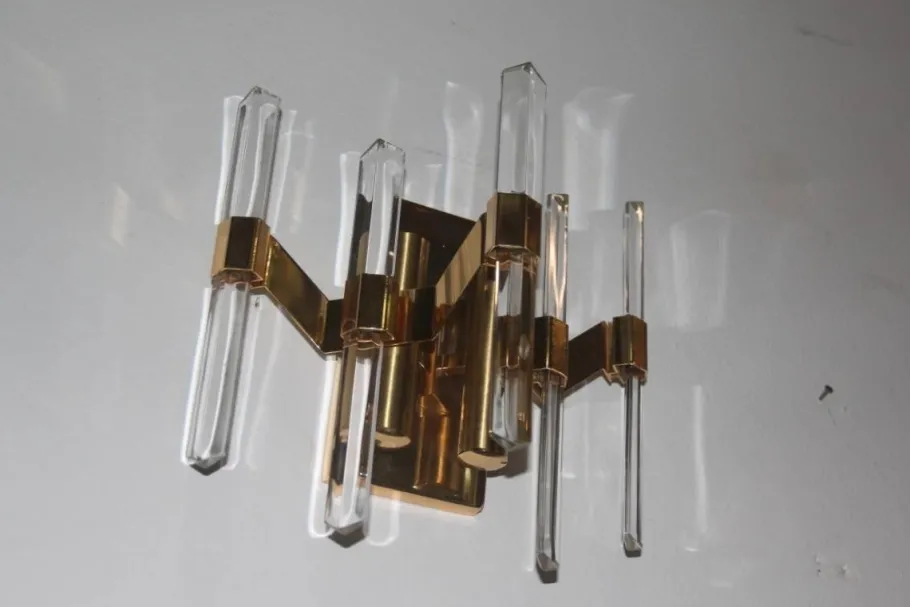Best Pamono Vintage Sconce by Gaetano Sciolari