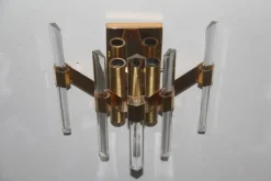 Best Pamono Vintage Sconce by Gaetano Sciolari