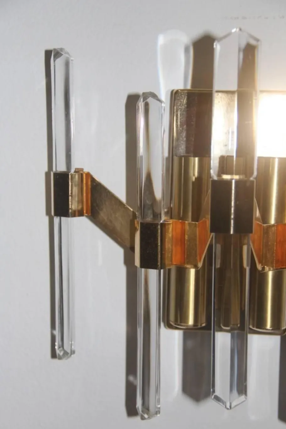 Best Pamono Vintage Sconce by Gaetano Sciolari
