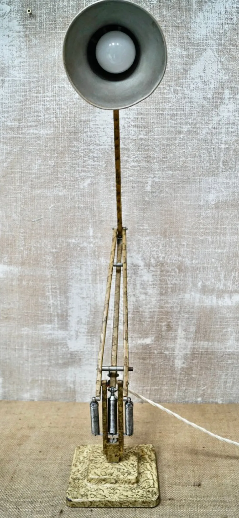 Clearance Pamono Vintage Scumble Anglepoise Lamp by Herbert Terry for Herbert Terry & Sons