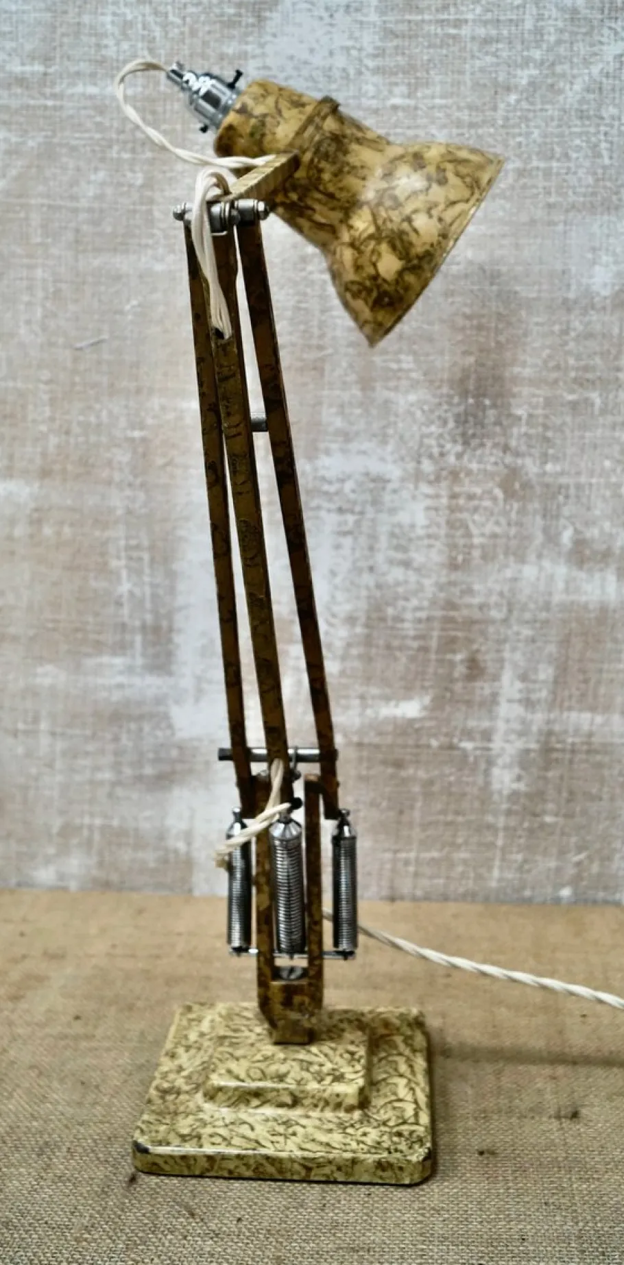 Clearance Pamono Vintage Scumble Anglepoise Lamp by Herbert Terry for Herbert Terry & Sons