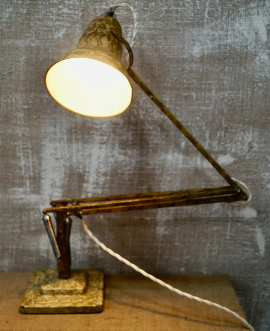 Clearance Pamono Vintage Scumble Anglepoise Lamp by Herbert Terry for Herbert Terry & Sons