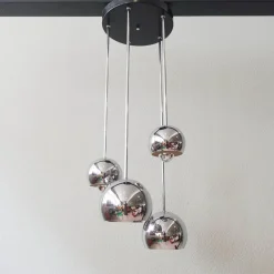 Discount Pamono Vintage 5-Shade Sputnik Cascade Lamp, 1970s