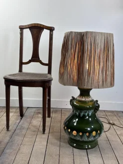 Hot Pamono Vintage Shaded Green Ceramic Lamp, 1960s