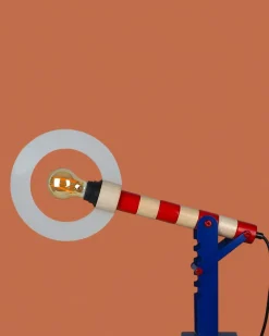 Clearance Pamono Vintage Signal Desk Lamp from Haba, Germany, 1990s