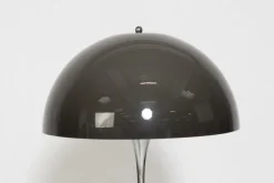 Clearance Pamono Vintage Silver Panthella Floor Lamp by Verner Panton for Louis Poulsen