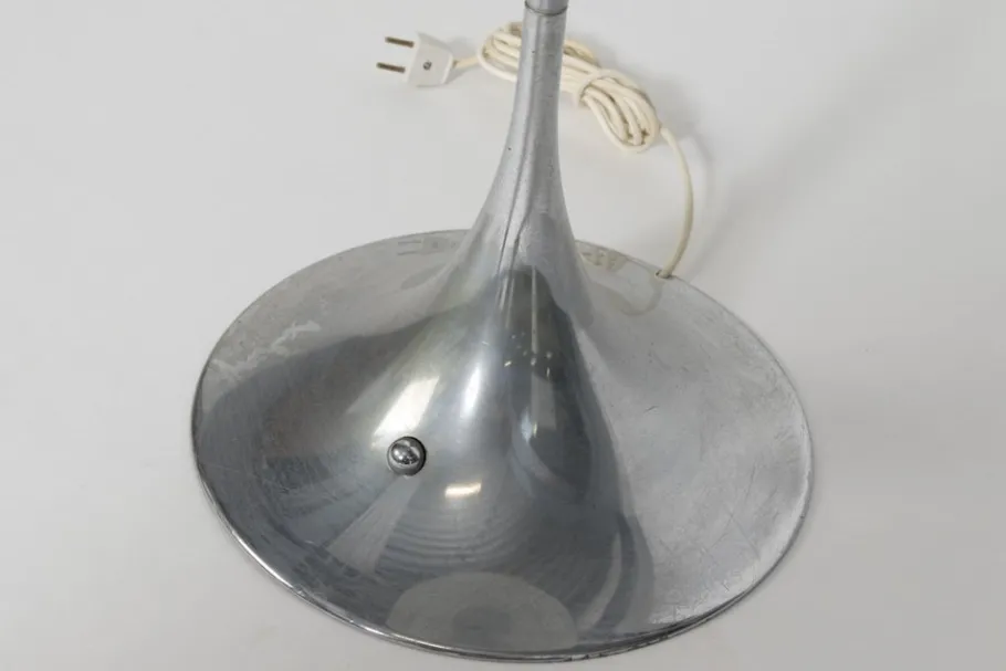 Clearance Pamono Vintage Silver Panthella Floor Lamp by Verner Panton for Louis Poulsen