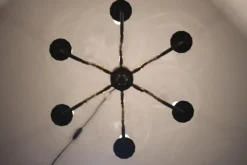 Clearance Pamono Vintage Six-Arm Chandelier, 1970s