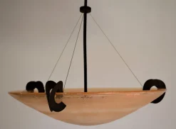 Discount Pamono Vintage Solune Suspension Lamp by Jean François Crochet for Terzani