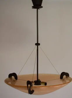 Discount Pamono Vintage Solune Suspension Lamp by Jean François Crochet for Terzani