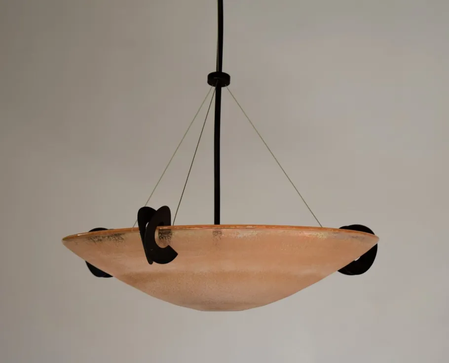 Discount Pamono Vintage Solune Suspension Lamp by Jean François Crochet for Terzani