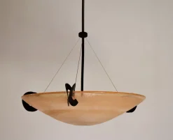 Discount Pamono Vintage Solune Suspension Lamp by Jean François Crochet for Terzani
