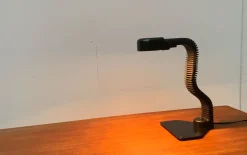 New Pamono Vintage Space Age Cobra Table Lamp by Masayuki Kurokawa