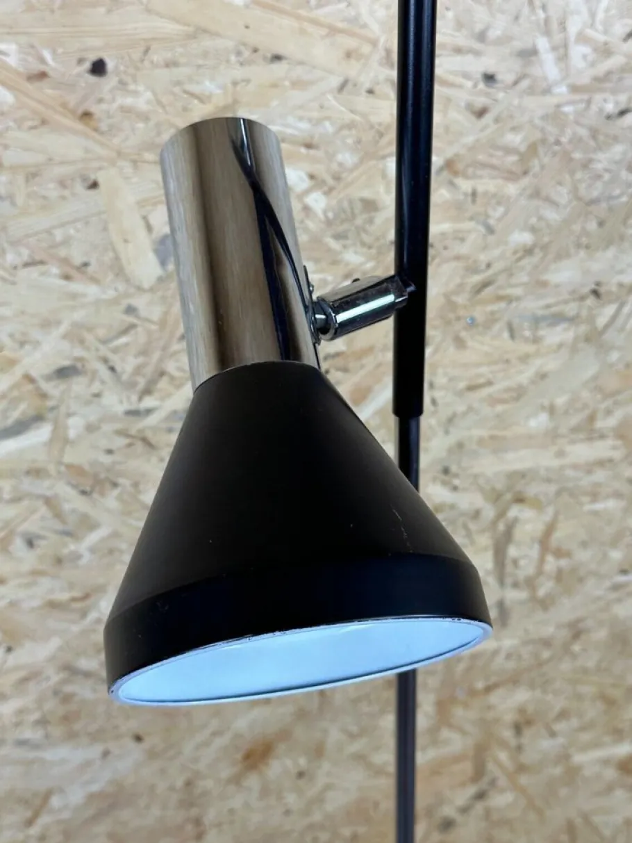 New Pamono Vintage Space Age Floor Lamp in Metal from Hustadt Leuchten, 1960s