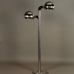 Outlet Pamono Vintage Space Age Floor Lamp in Metal, 1970s