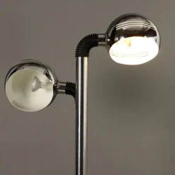Outlet Pamono Vintage Space Age Floor Lamp in Metal, 1970s