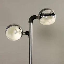 Outlet Pamono Vintage Space Age Floor Lamp in Metal, 1970s