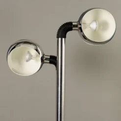 Outlet Pamono Vintage Space Age Floor Lamp in Metal, 1970s