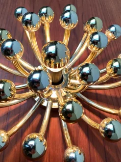 Hot Pamono Vintage Space Age Italian Pistillino Wall Lamp by Studio Tetrarch for Valenti Luce, 1970s