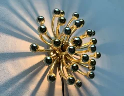 Hot Pamono Vintage Space Age Italian Pistillino Wall Lamp by Studio Tetrarch for Valenti Luce, 1970s