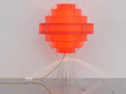 Clearance Pamono Vintage Space Age Lamp by Preben Jacobsen & Flemming Brylle for Quality System Denmark, 1970