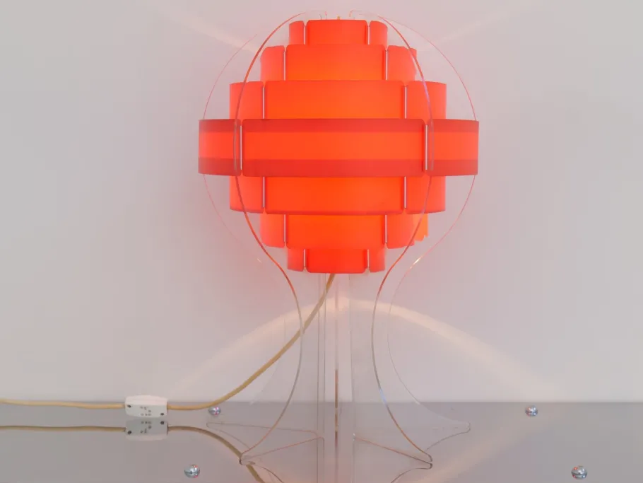Clearance Pamono Vintage Space Age Lamp by Preben Jacobsen & Flemming Brylle for Quality System Denmark, 1970