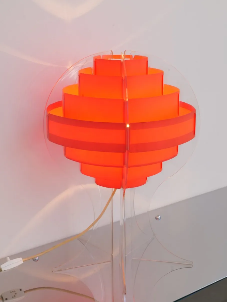 Clearance Pamono Vintage Space Age Lamp by Preben Jacobsen & Flemming Brylle for Quality System Denmark, 1970