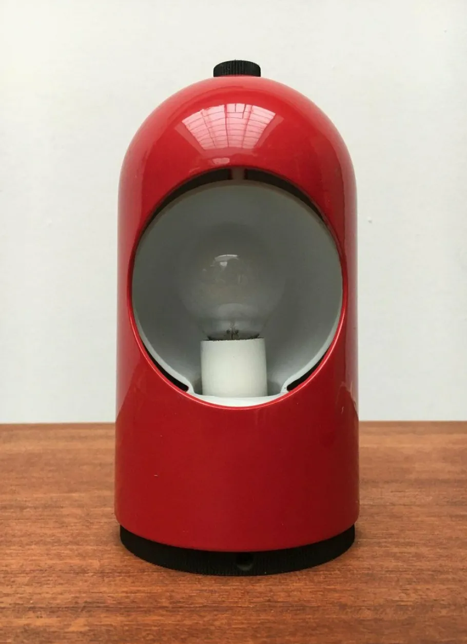 Outlet Pamono Vintage Space Age Model Selene / Interplay 1 Eclipse Table Lamp by Lightolier and Abm/Bilumen, Milano, Italy