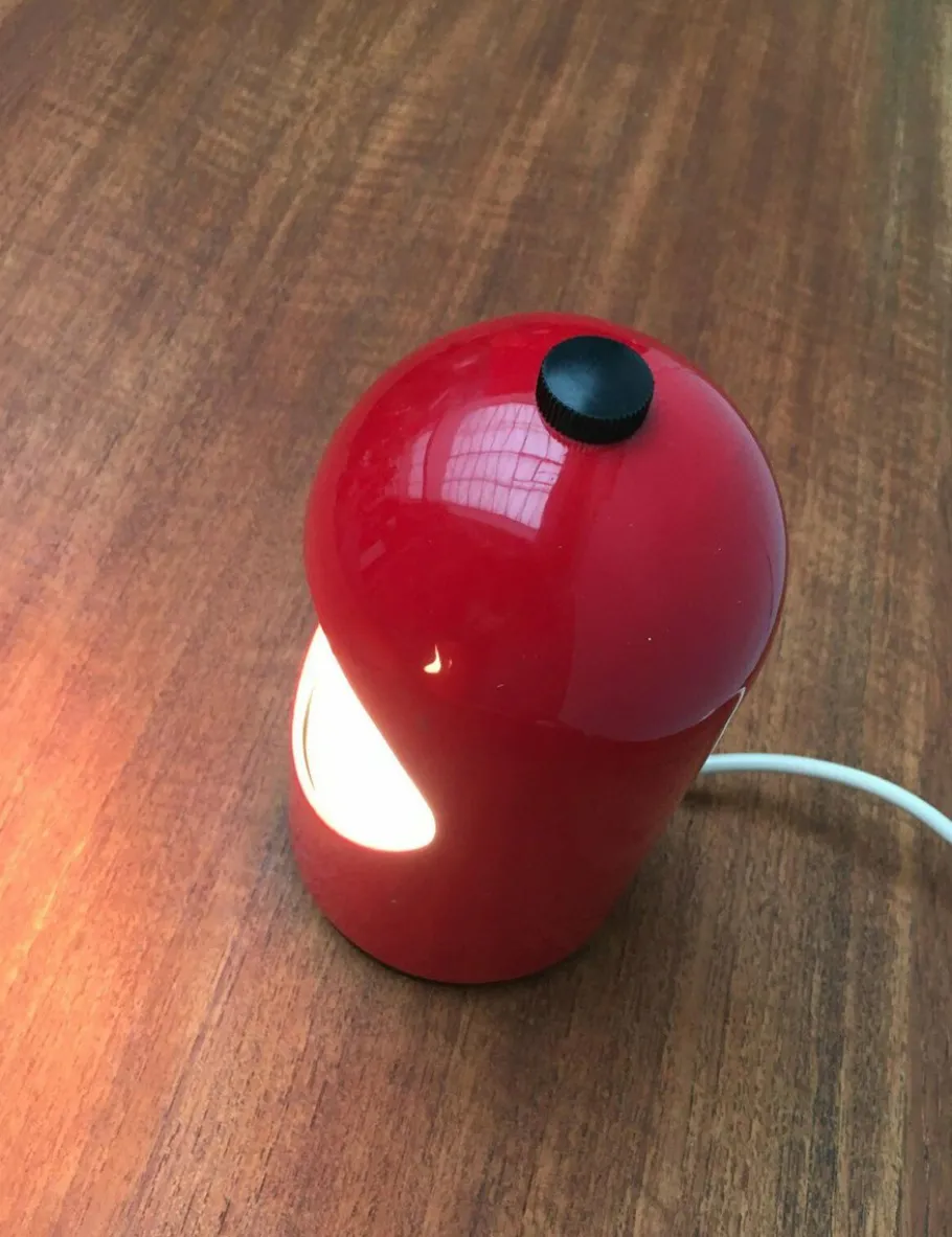 Outlet Pamono Vintage Space Age Model Selene / Interplay 1 Eclipse Table Lamp by Lightolier and Abm/Bilumen, Milano, Italy