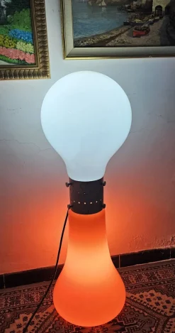 Best Pamono Vintage Space Age Murano Glass Floor Lamp, 1970s