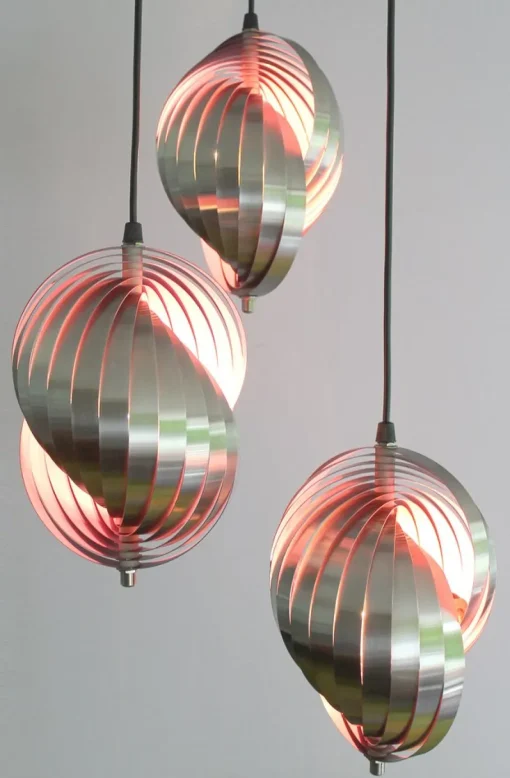 Sale Pamono Vintage Space Age Pendant Light from Lyfa, 1970s