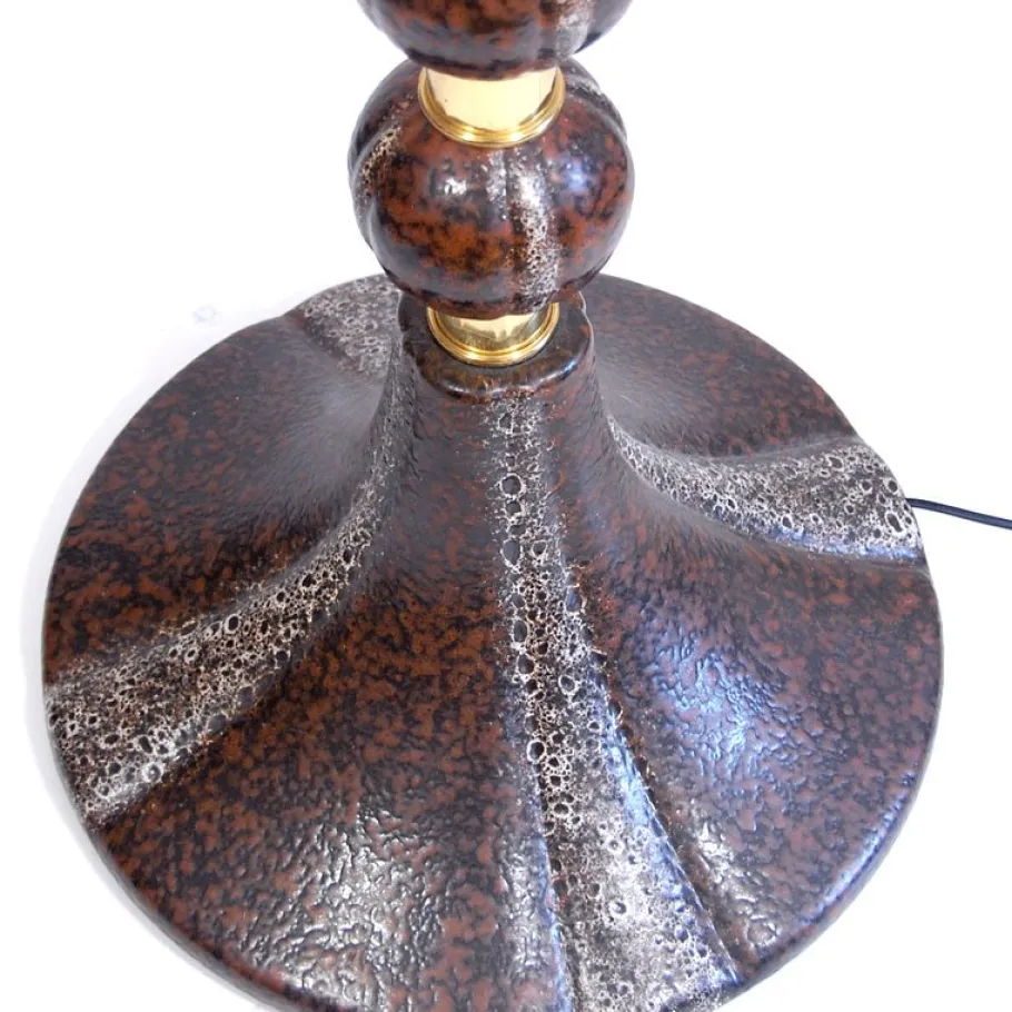 Pamono Vintage Space Age Pottery Floor Lamp from Goebel, 1970s