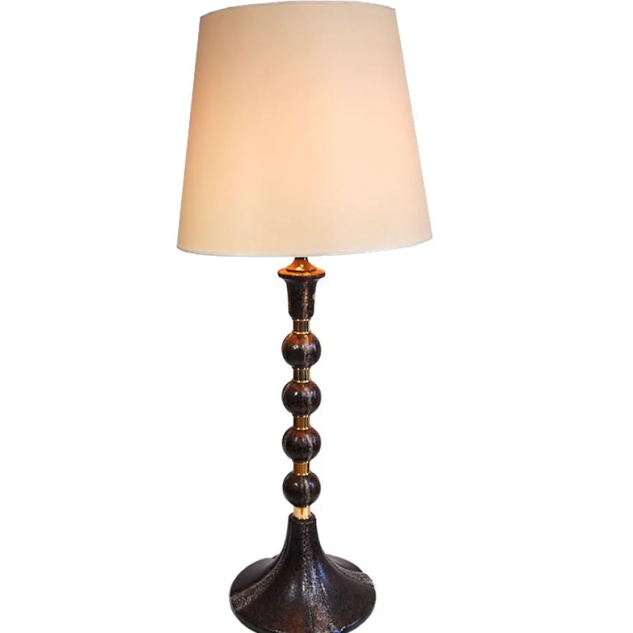 Pamono Vintage Space Age Pottery Floor Lamp from Goebel, 1970s