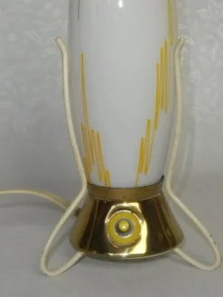 New Pamono Vintage Space Age Rocket Table Lamp attributed to Leoš Nikel Zukov, 1950s