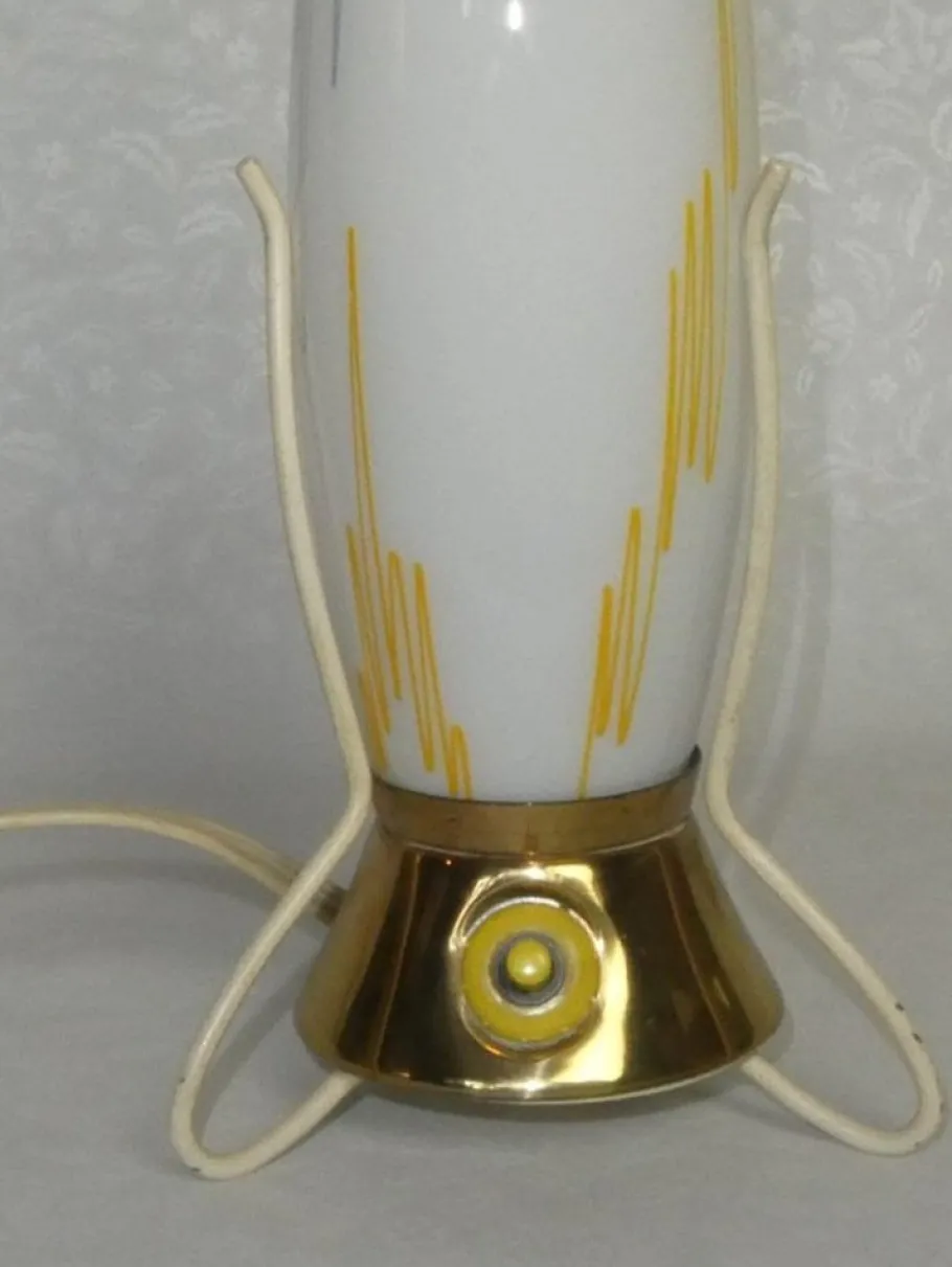 New Pamono Vintage Space Age Rocket Table Lamp attributed to Leoš Nikel Zukov, 1950s
