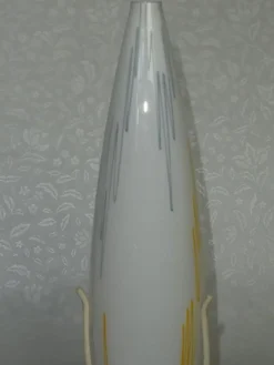 New Pamono Vintage Space Age Rocket Table Lamp attributed to Leoš Nikel Zukov, 1950s