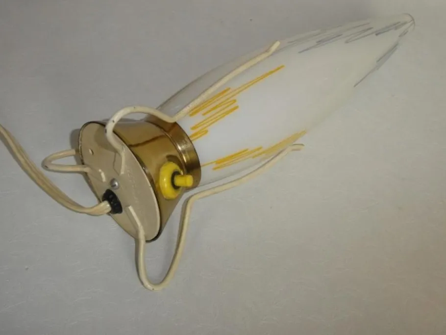 New Pamono Vintage Space Age Rocket Table Lamp attributed to Leoš Nikel Zukov, 1950s