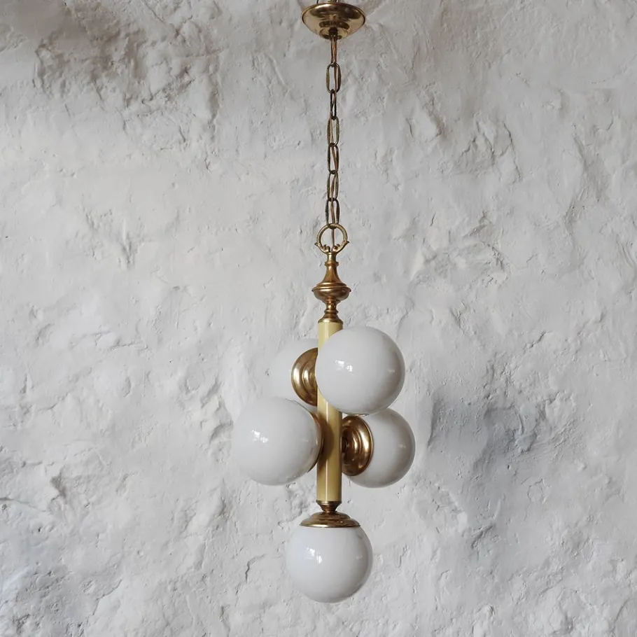 Discount Pamono Vintage Space Age Sputnik Ceiling Lamp, 1960s