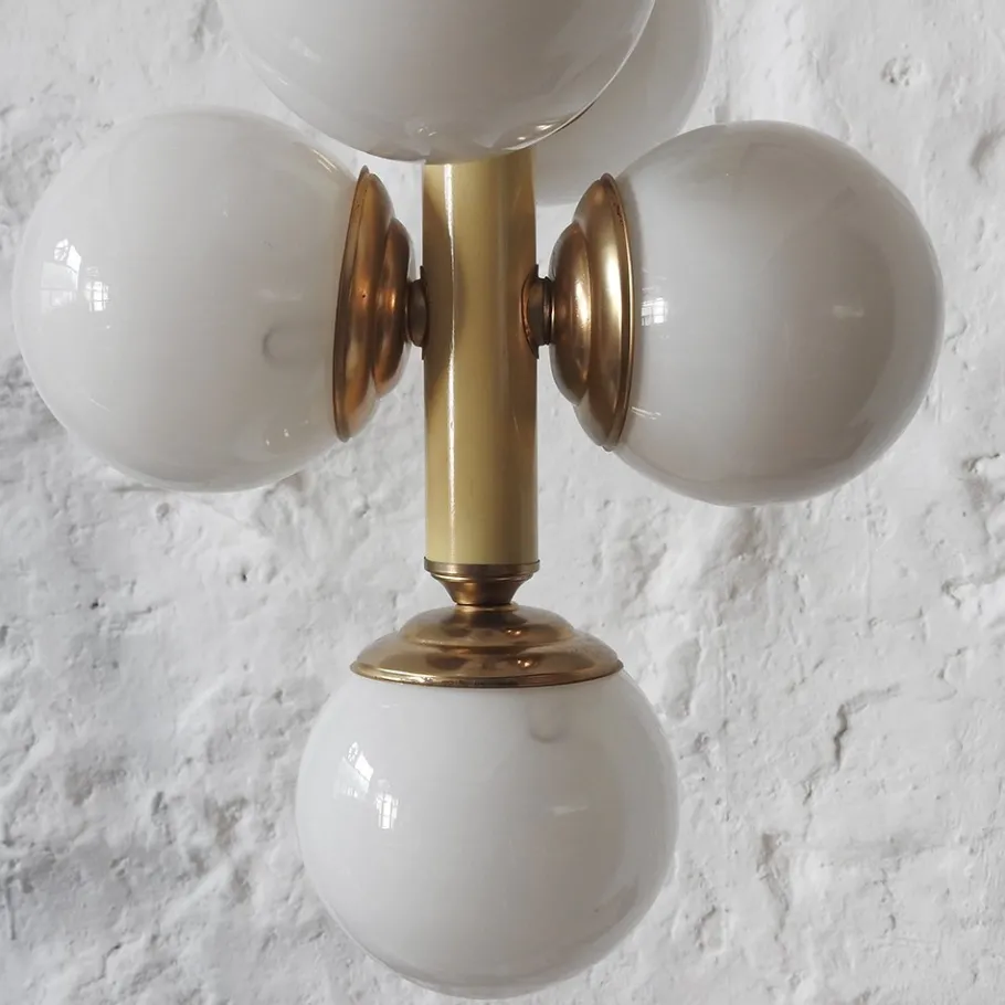 Discount Pamono Vintage Space Age Sputnik Ceiling Lamp, 1960s