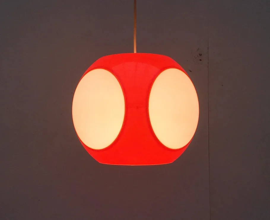 Best Pamono Vintage Space Age UFO Lamp attributed to Luigi Colani