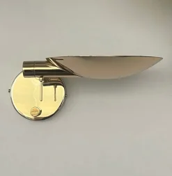 Hot Pamono Vintage Spanish Articulated Gold Wall Sconces by Estiluz, 1980s, Set of 2