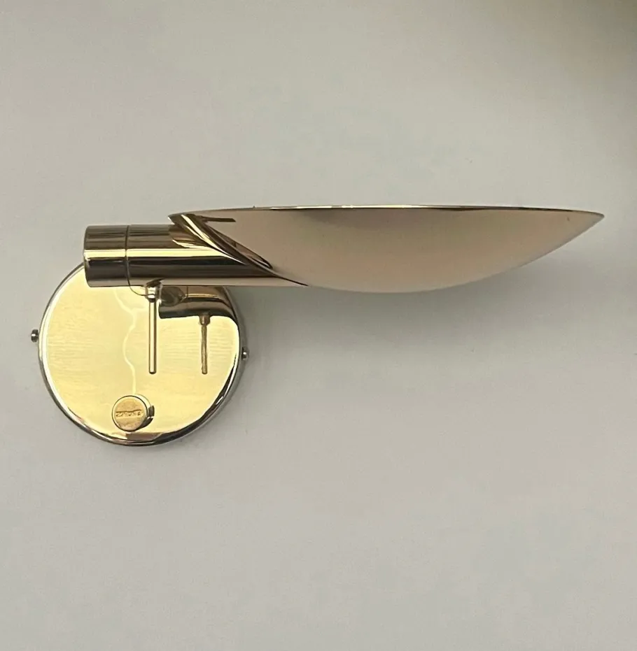 Hot Pamono Vintage Spanish Articulated Gold Wall Sconces by Estiluz, 1980s, Set of 2