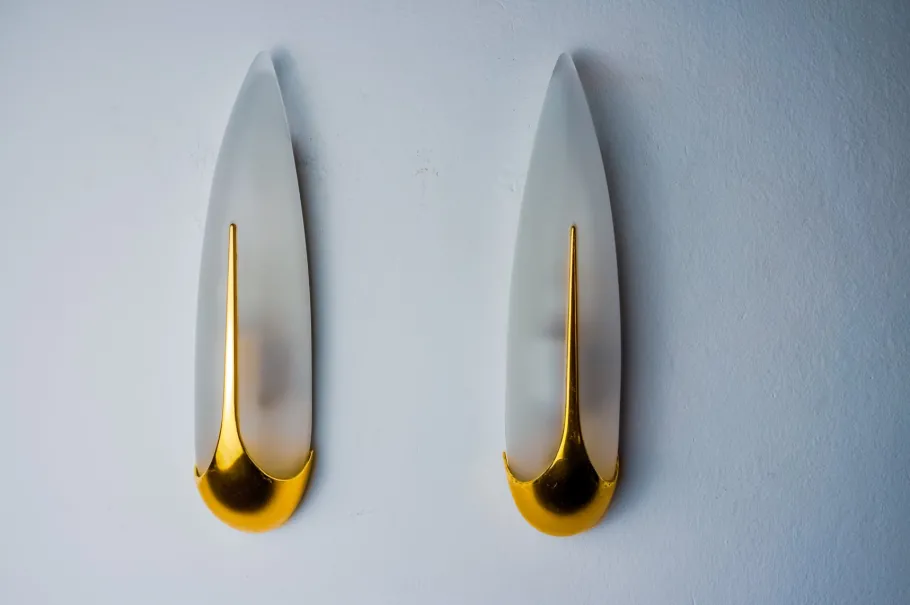 Pamono Vintage Spanish Wall Lights, 1980, Set of 2