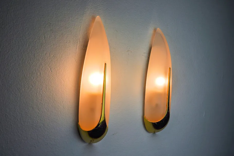Pamono Vintage Spanish Wall Lights, 1980, Set of 2