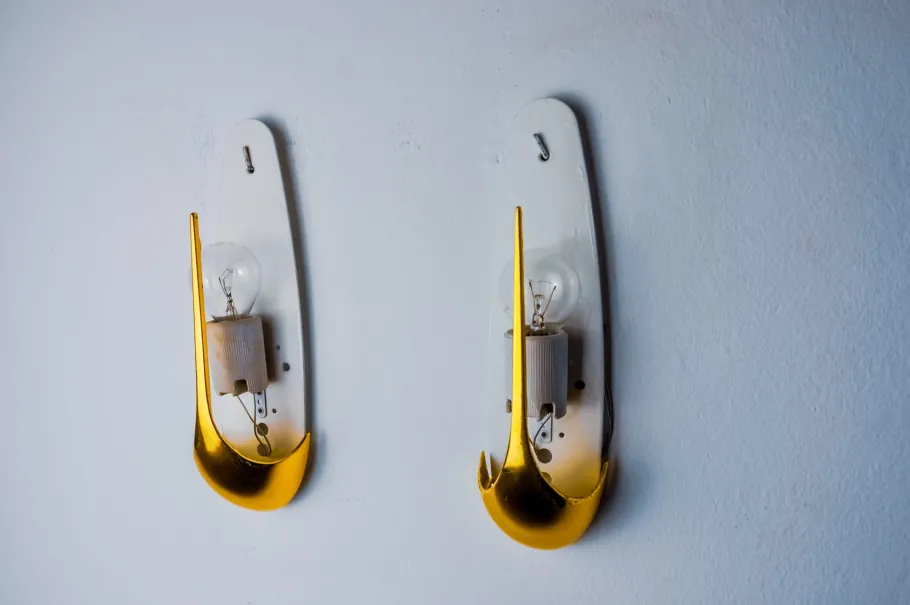 Pamono Vintage Spanish Wall Lights, 1980, Set of 2