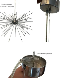 Hot Pamono Vintage Sputnik Pendant, 1960s