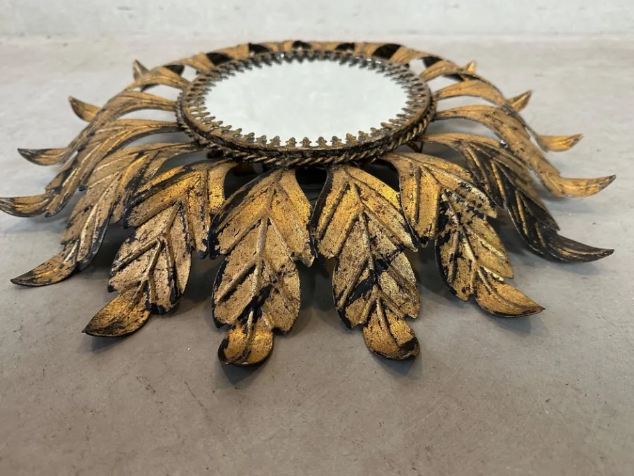 Discount Pamono Vintage Sunburst Mirror Lamp