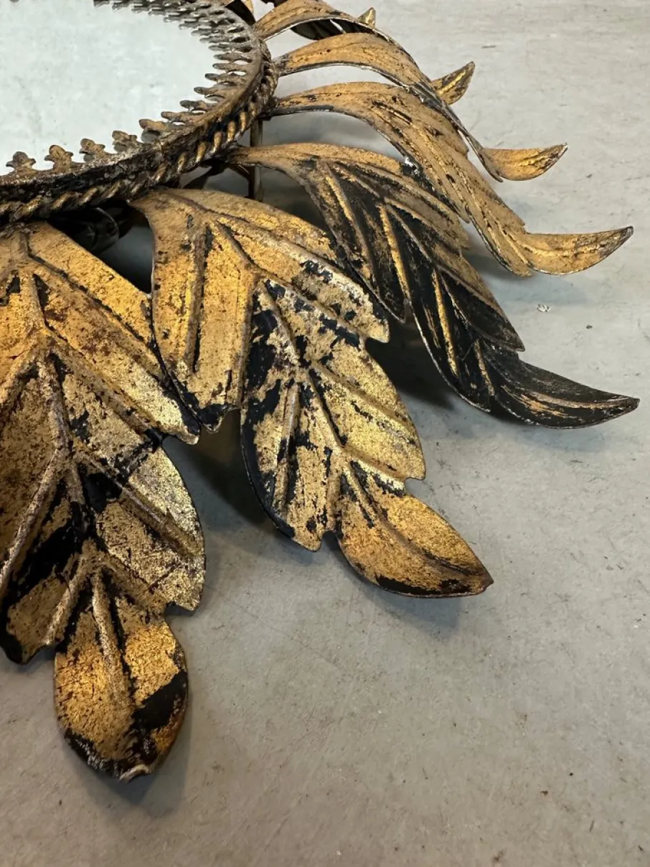 Discount Pamono Vintage Sunburst Mirror Lamp