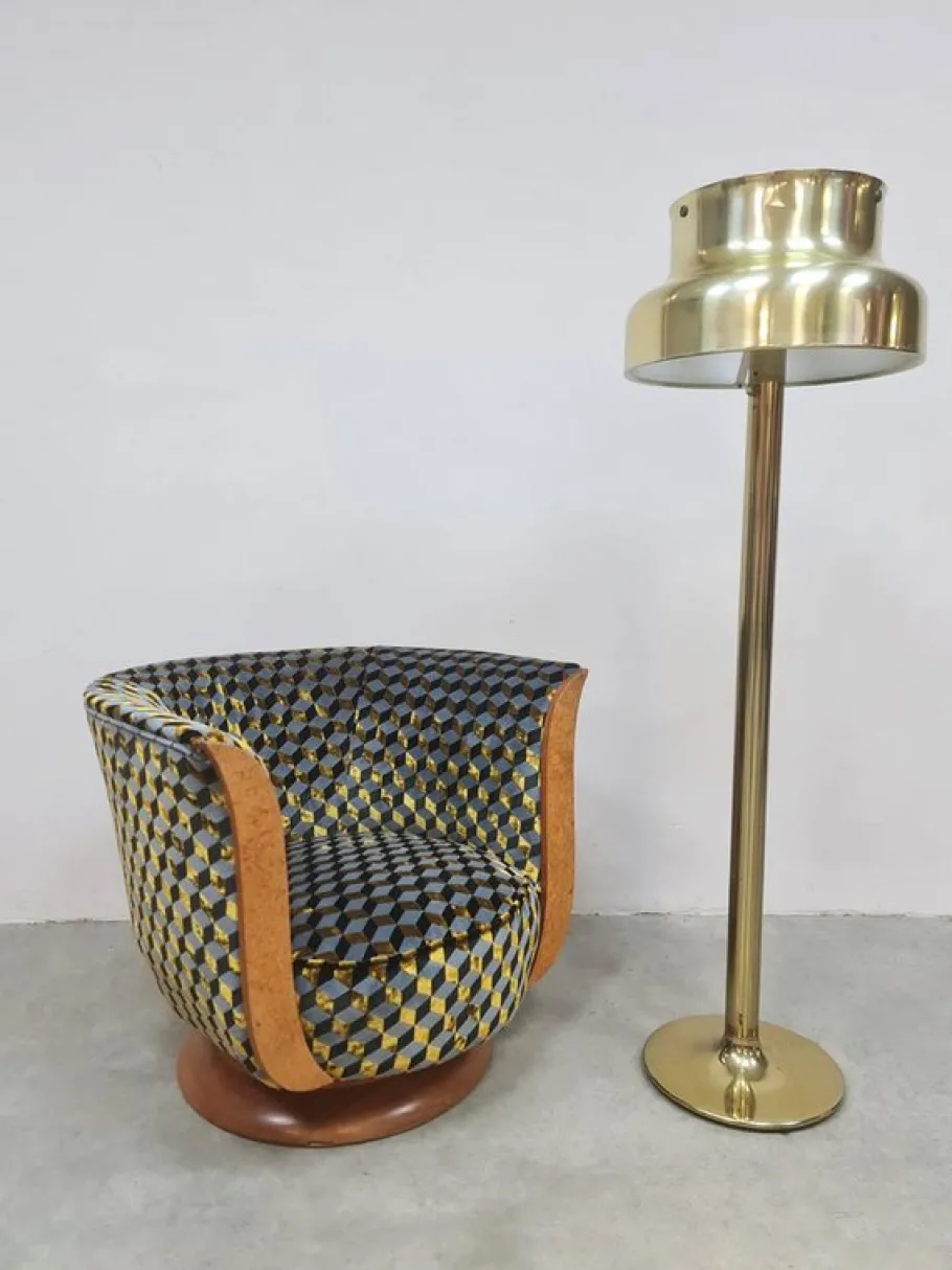 New Pamono Vintage Swedish Bumling Floor Lamp by Anders Pehrson for Ateljé Lyktan, 1960s